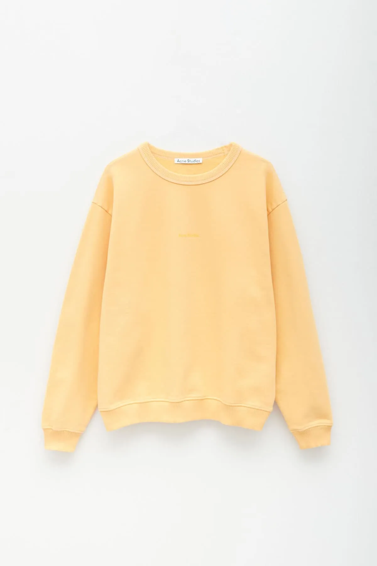 ACNE STUDIOS ORANGE SWEATSHIRT