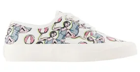 Autre Marque Zapatillas Bailarinas - Maison Kitsuné - Lona - Multicolor Impresión de pitón 