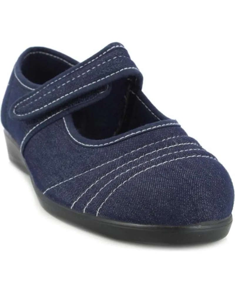 Bailarinas D`CUTILLAS  de Mujer ZAPATOS DOCTOR CUTILLAS 10209 AUTOADHERENTE  AZUL