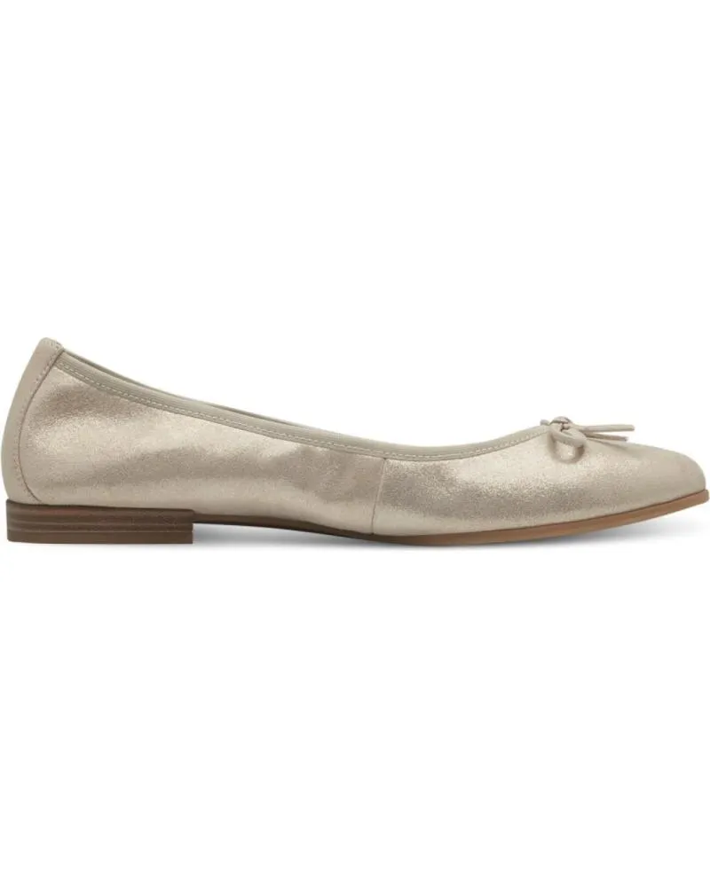 Bailarinas de Mujer TAMARIS BAILARINA PIEL METALIZADA 179 CHAMPAGNE