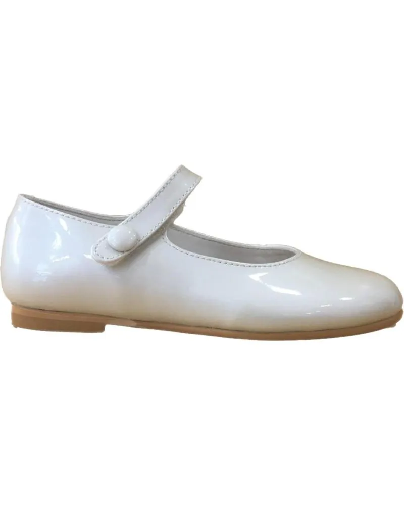 Bailarinas de Niña  BAILARINAS 18207-OR CEREMONIA BEIGE
