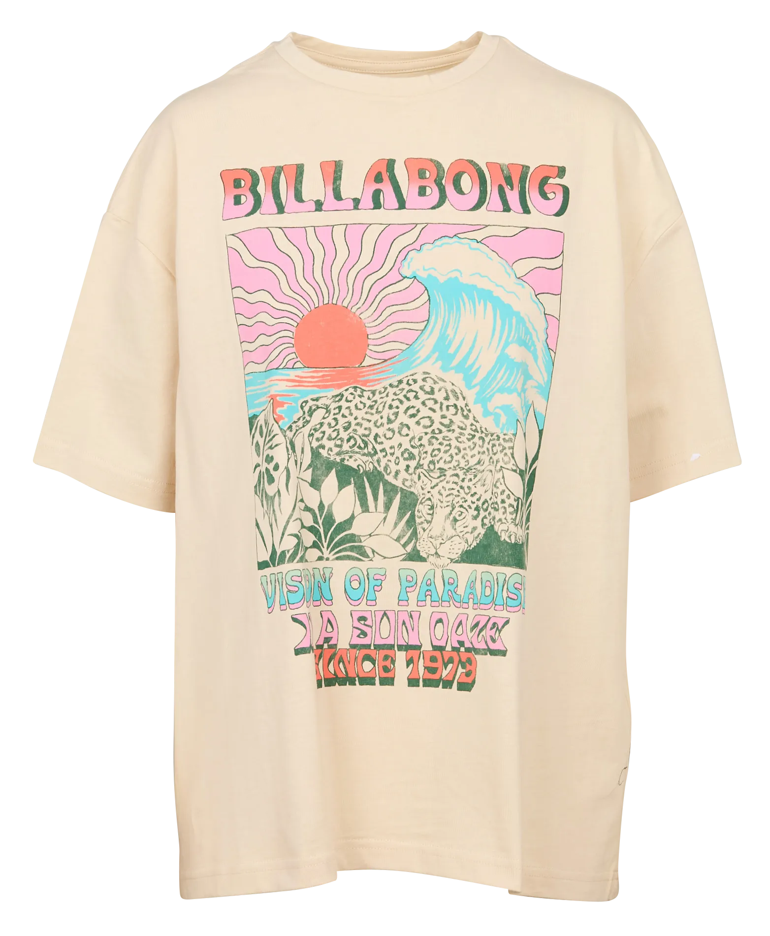 BILLABONG VISION OF PARAD - Camiseta con cuello redondo  en beige