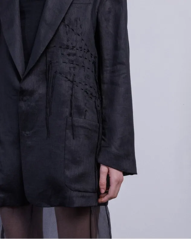 Blazer Giovanni Cavagna UG0475 Negro