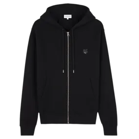 Bold Fox Head Patch Comfort Zipped Hoodie