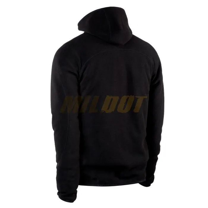 Chaqueta de forro micropolar M-TAC Hoodie Lite negra