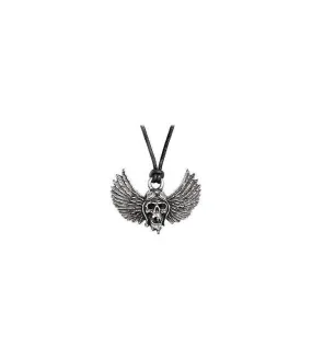 Collar colgante Airbourne Winged skull pendant necklace Alchemy Rocks PP513