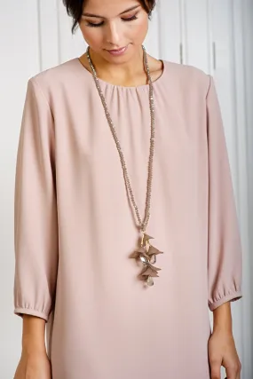 Collar pétalos