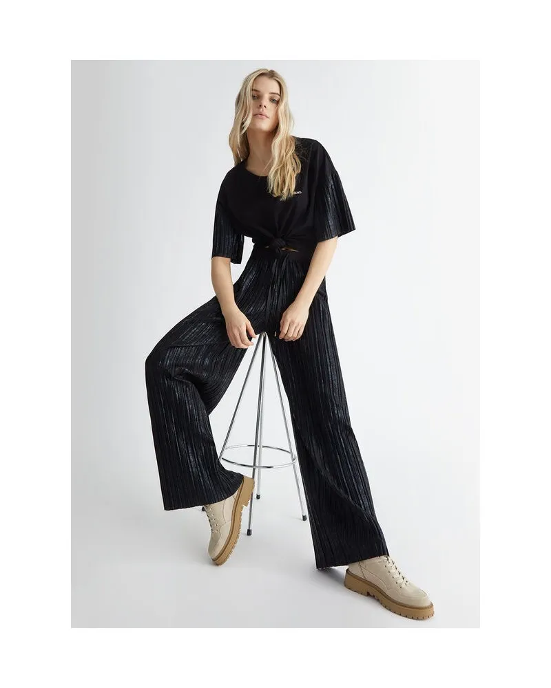 copia Liu Jo - TA4028 JS579 NERO - Stretch hoodie