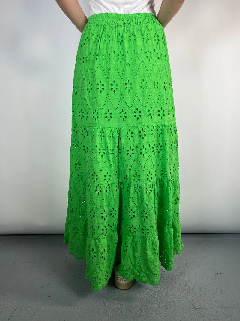 FRANCA FORTUNA Falda Broderie