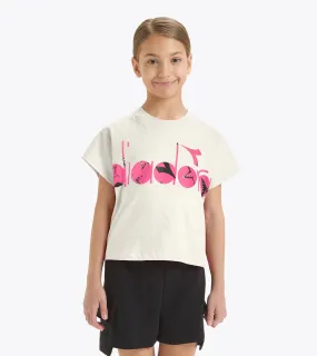 JG. T-SHIRT STARS Camiseta cropped - Corte boxy - Niña