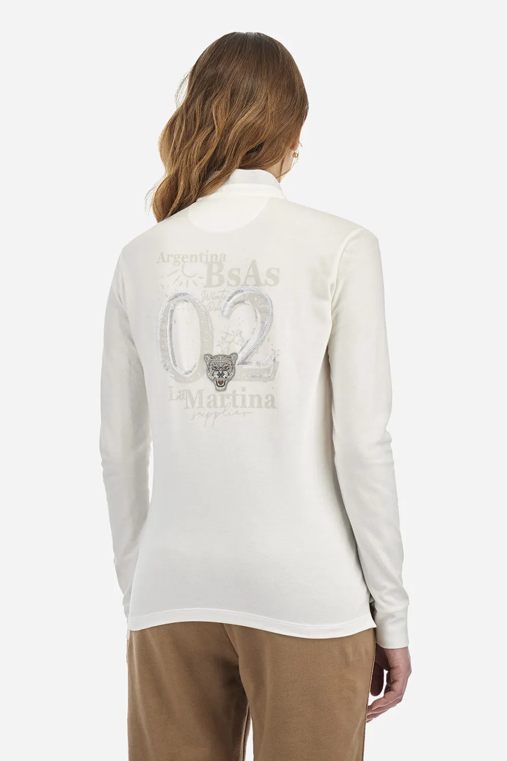 La Martina Polo Zooey Off White