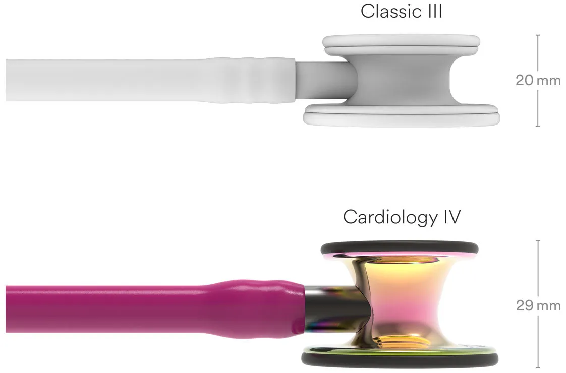 Littmann Cardiology IV Diagnostic Stethoscope High Polish In Raspberry