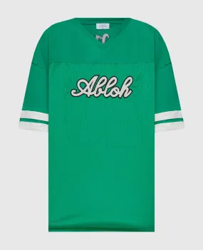 Off-White Football Ow green t-shirt