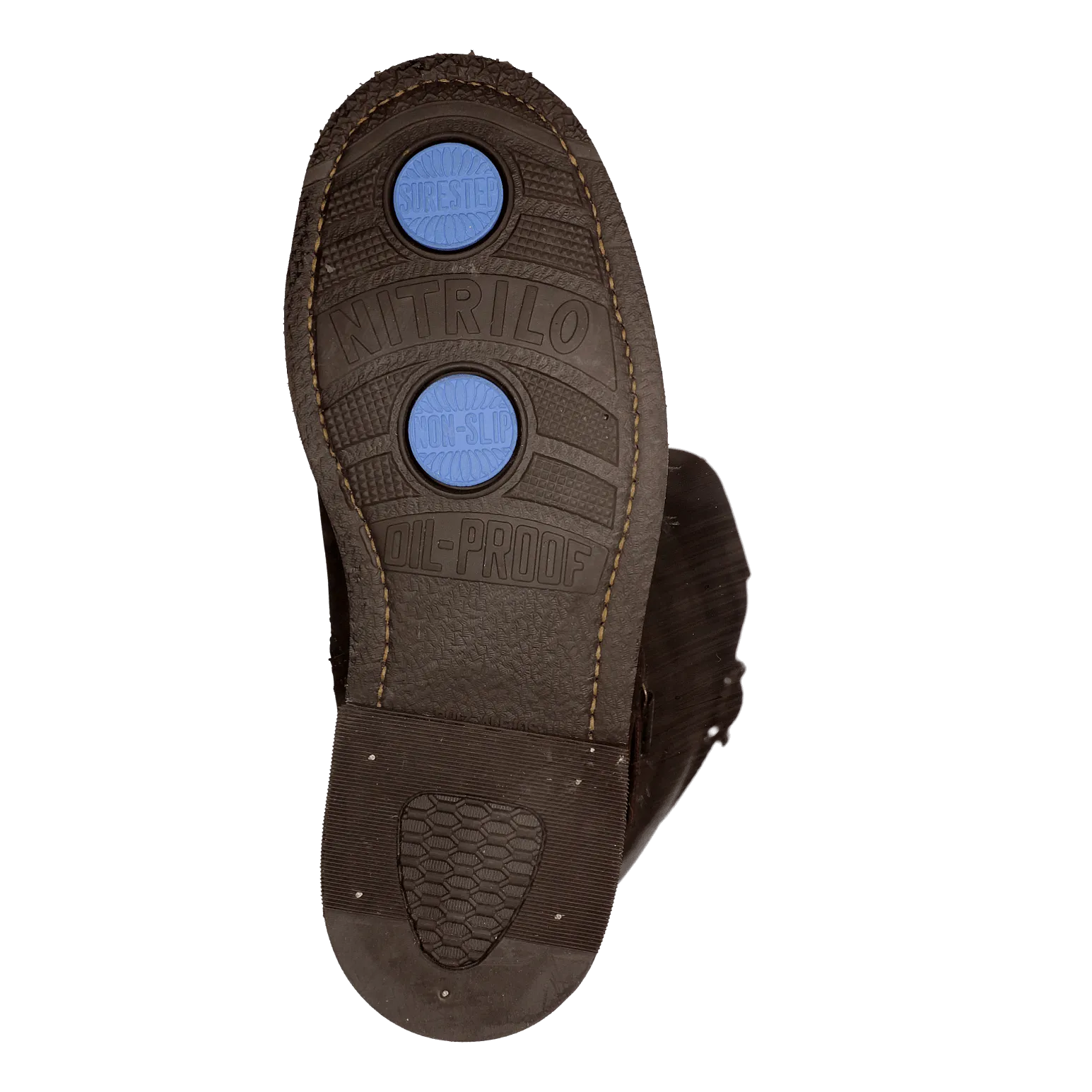 PrimeBoots zapatos Engineer High-302 Old crazy testa + brass