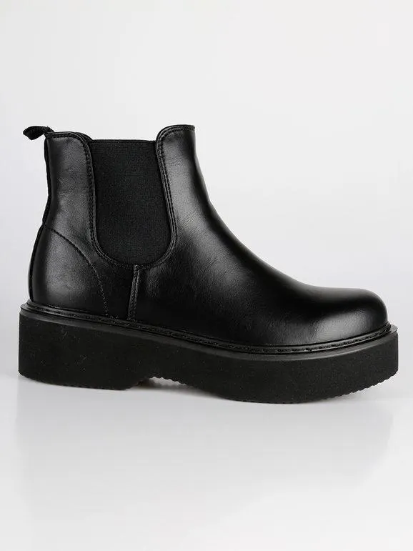 Queen Helena Botines chelsea negros