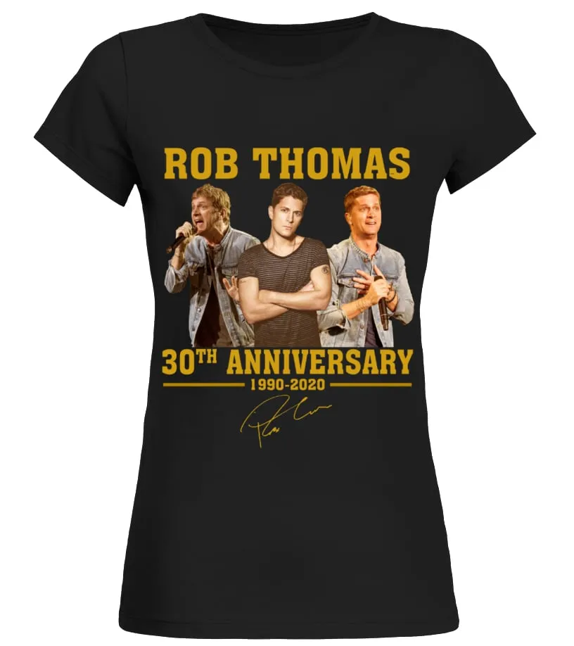 ROB THOMAS 30TH ANNIVERSARY Camiseta cuello redondo Mujer