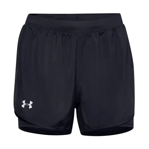 Short Under Armour Fly By 2IN1 - Negro