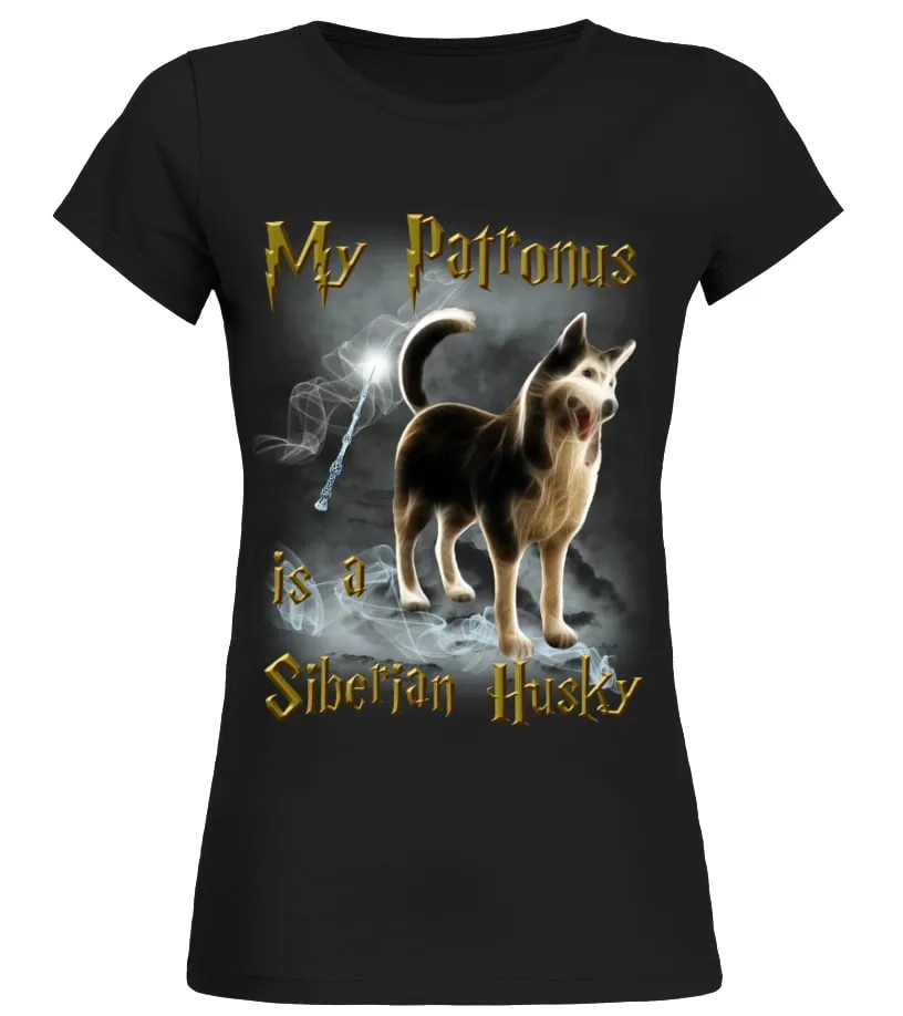 Siberian Husky Camiseta cuello redondo Mujer