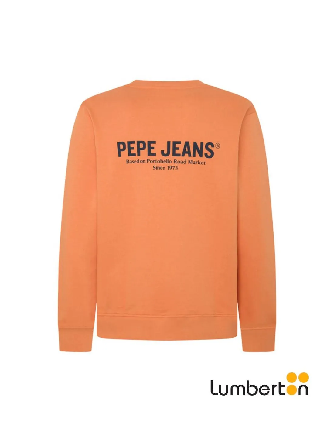 Sudadera naranja básica SAM PEPE JEANS