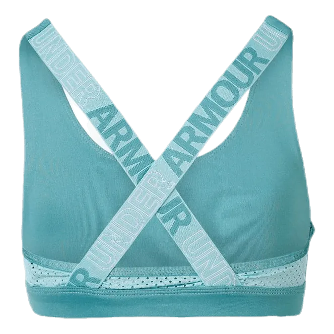 Under Armour Armour HeatGear Graphic Bra Youth Blue