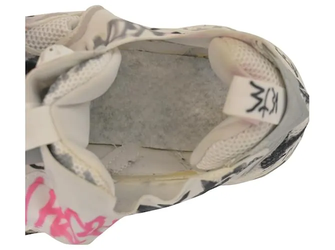 Vêtements Zapatillas Vetements x Reebox Instapump Fury de nailon blanco Rosa 