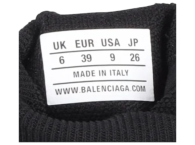 Zapatillas Balenciaga Speed Recycled Knit en Poliéster Negro 
