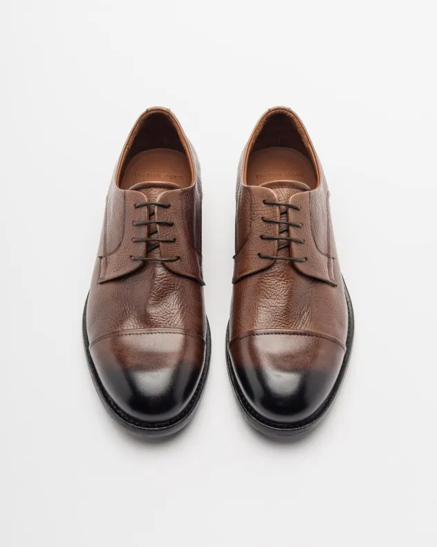 Zapatos derby PROF A1-2043-1P Marrón